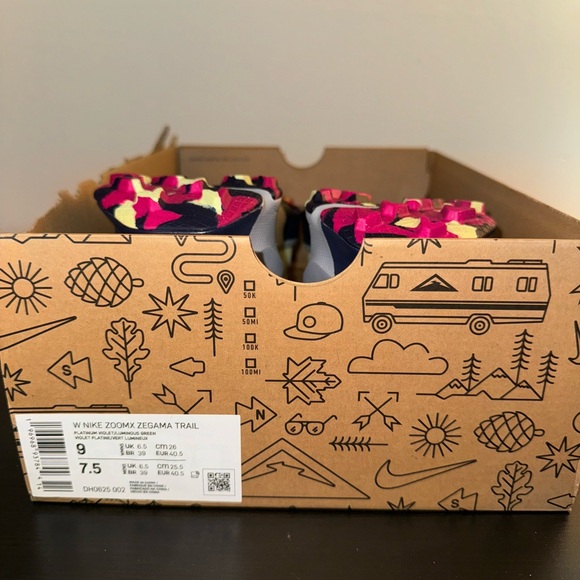 Nike ZoomX Zegama 'Platinum Violet Luminous Green' DH0625-002 - Picture 4 of 5